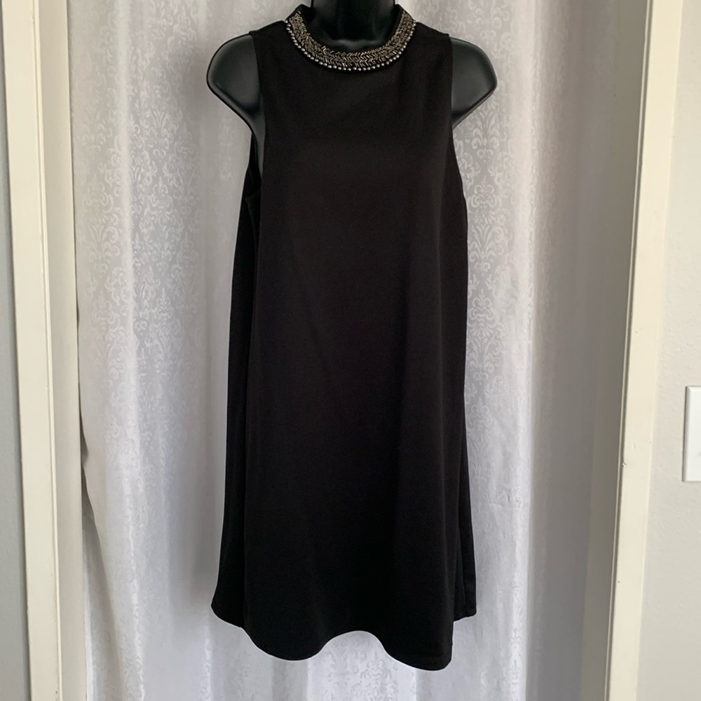 SOCIALITE BLACK DRESS Sz: L